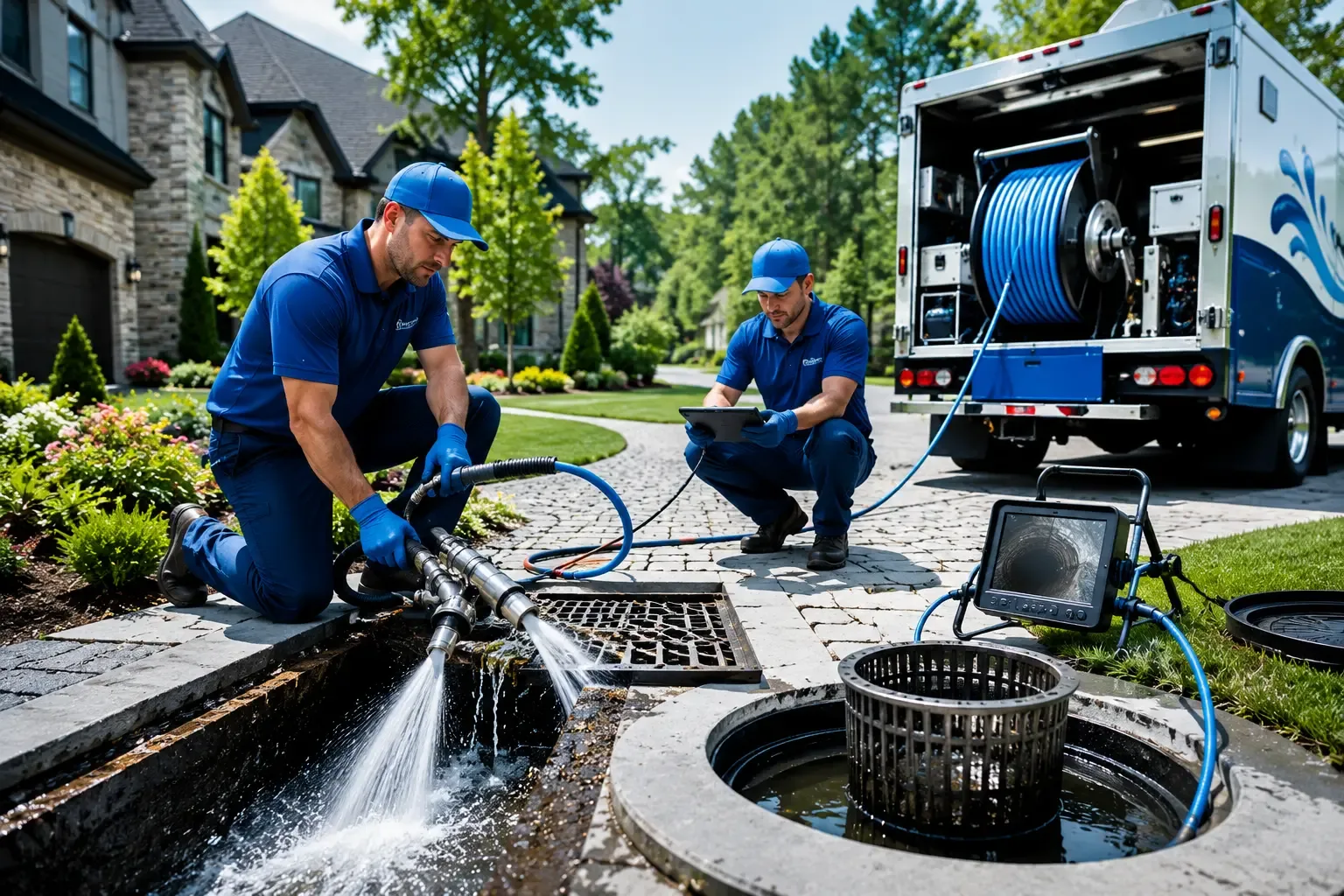 Local outdoor drain cleaning professionals in White Haven, PA